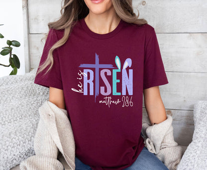 He Is Risen Tee V2