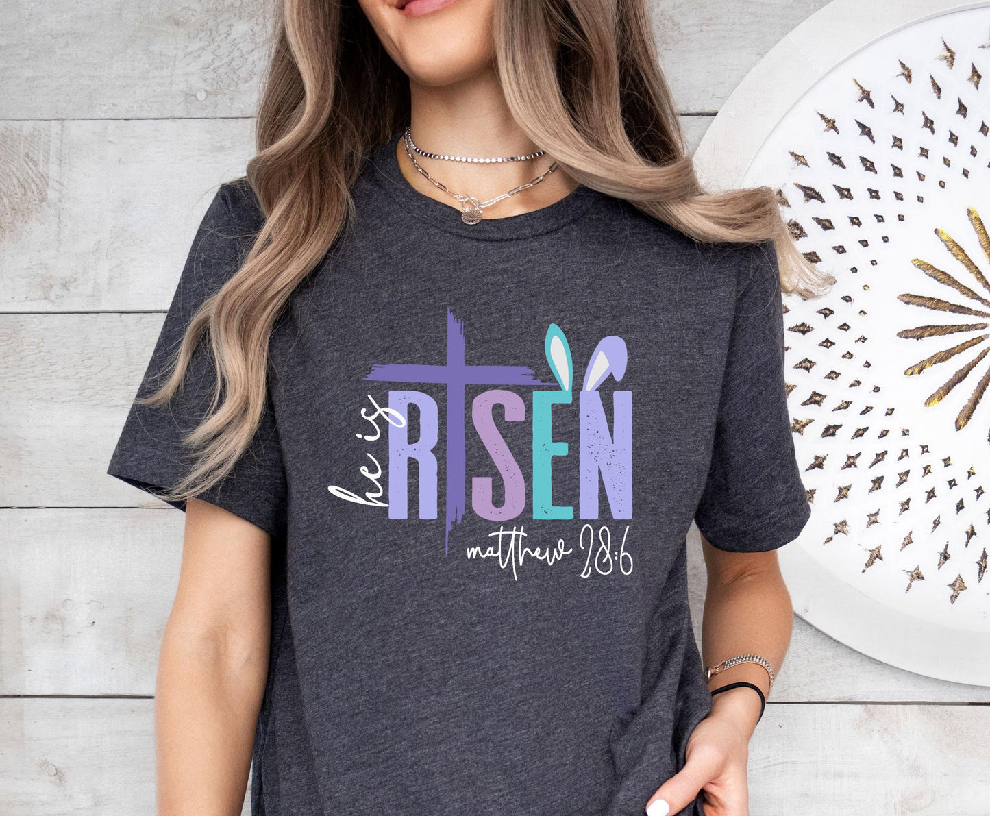 He Is Risen Tee V2