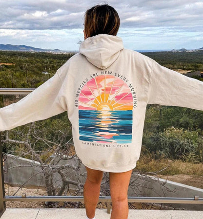His Mercies Are New Every Morning Hoodie V5