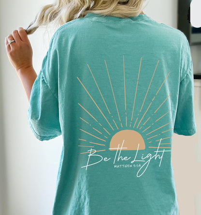 Be The Light Back Print Shirt