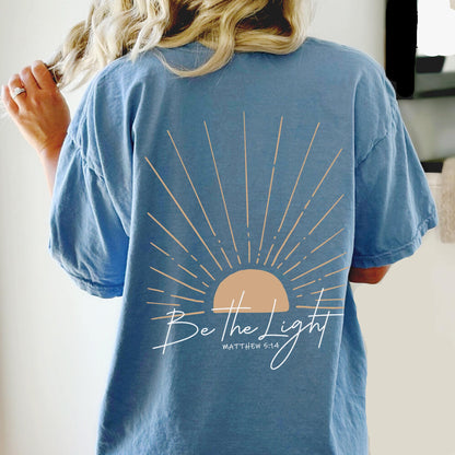 Be The Light Back Print Shirt