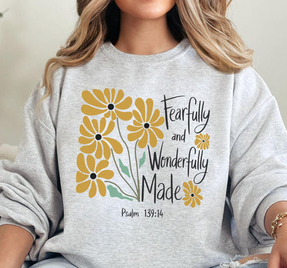 Floral Christian Sweatshirt V5