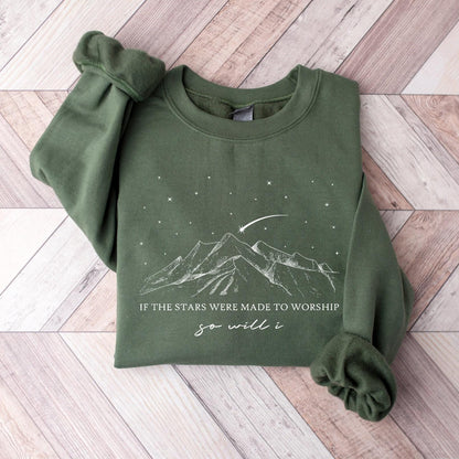 Stars Were Made To Worship Sweatshirt