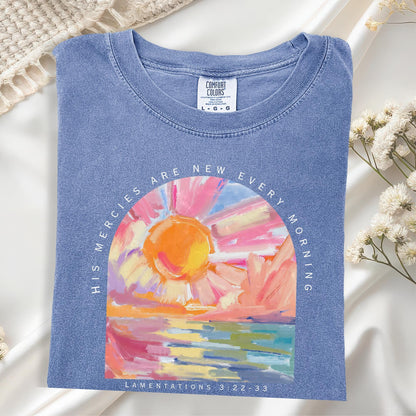 Christian Shirt His Mercies Are New