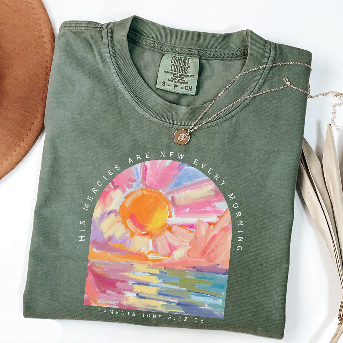 Christian Shirt His Mercies Are New