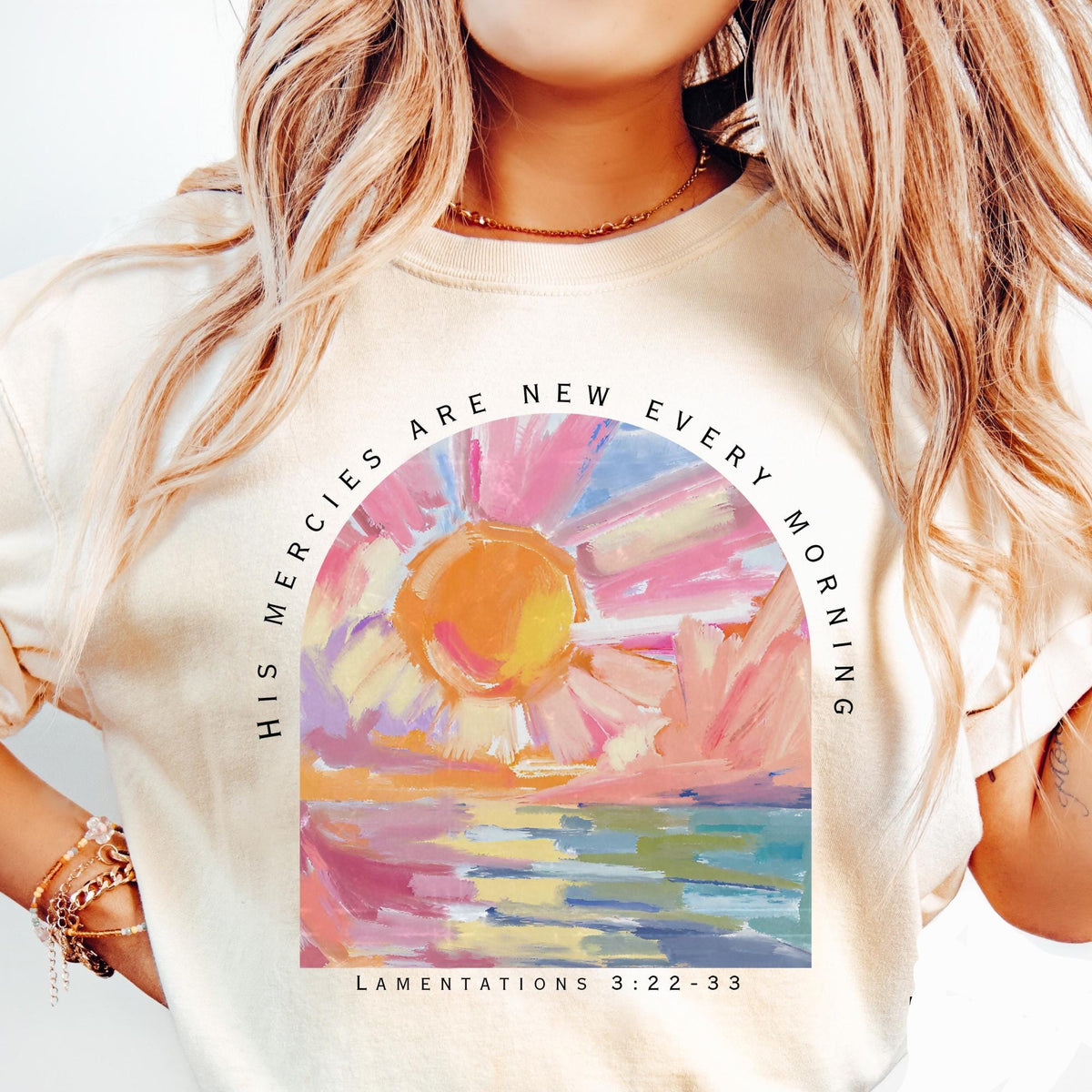 Christian Shirt His Mercies Are New