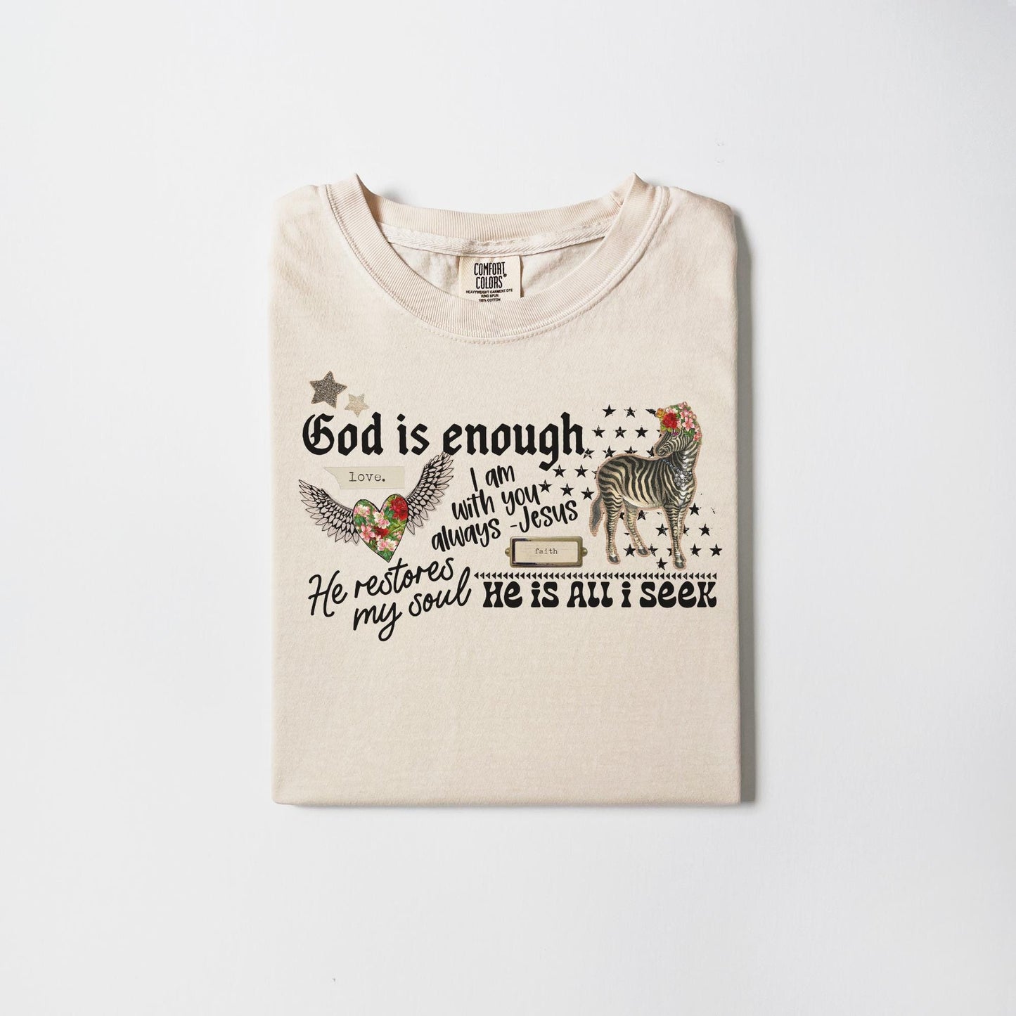 God Is Enough Tee V5
