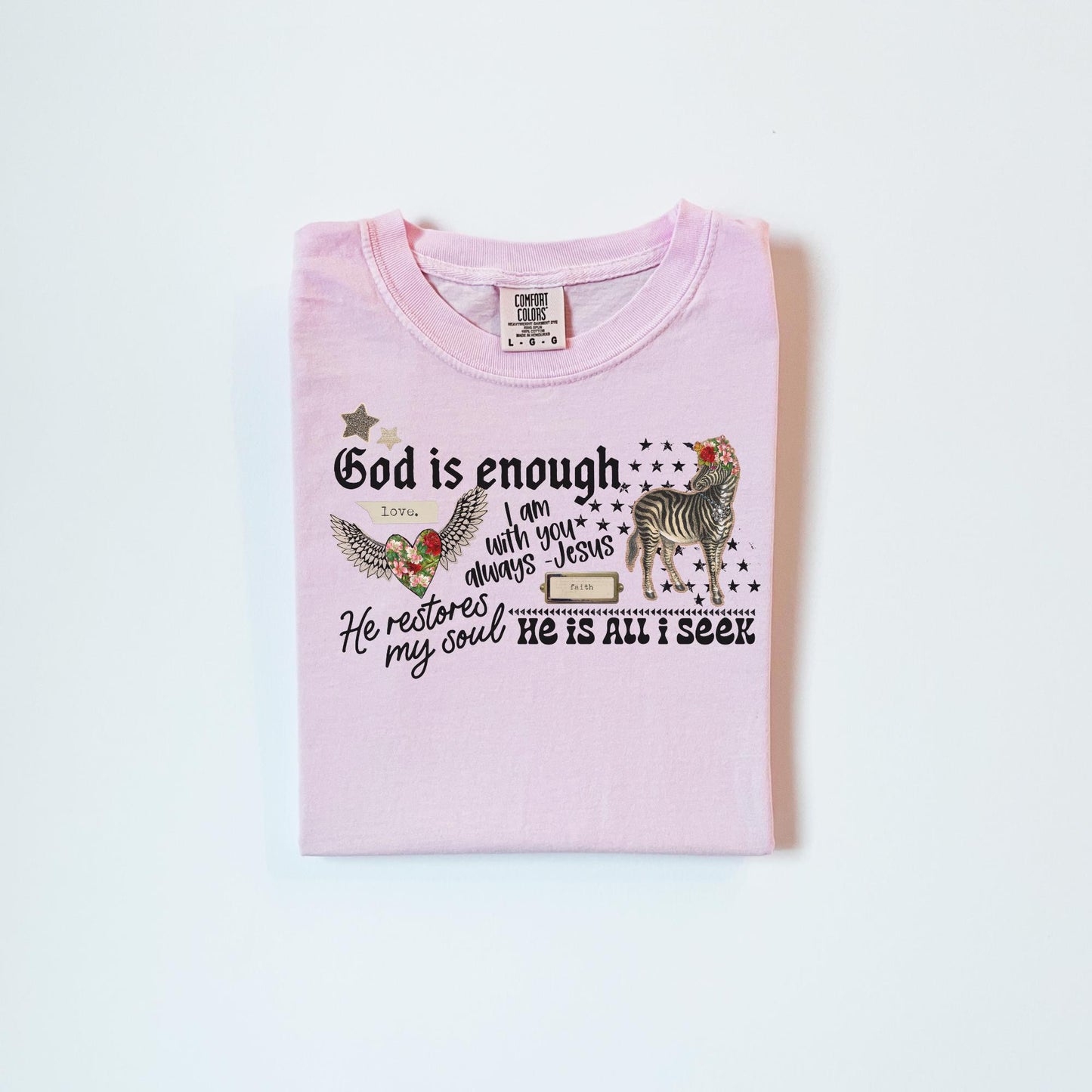 God Is Enough Tee V5