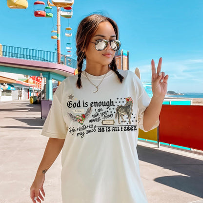 God Is Enough Tee V5