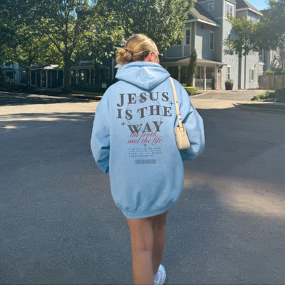 Jesus Is The Way Hoodie V