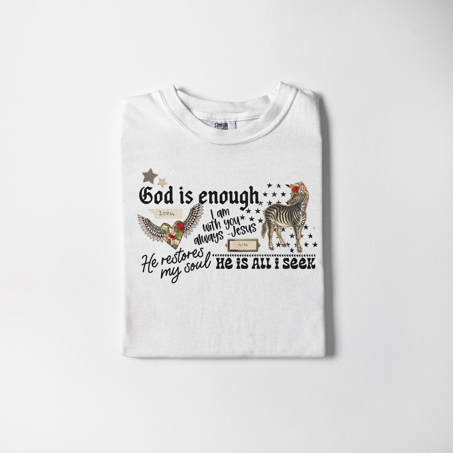 God Is Enough Tee V5