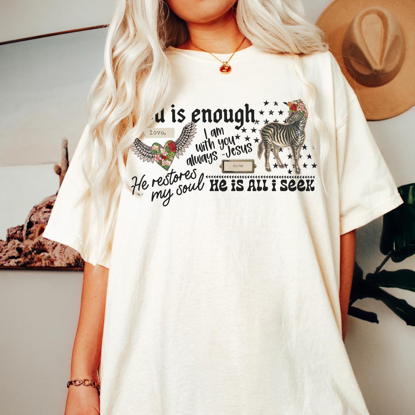 God Is Enough Tee V5