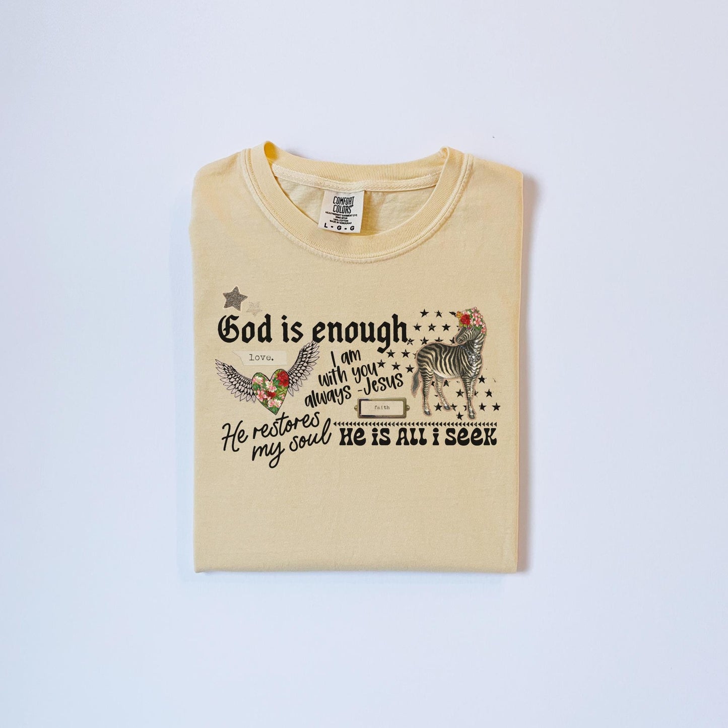 God Is Enough Tee V5