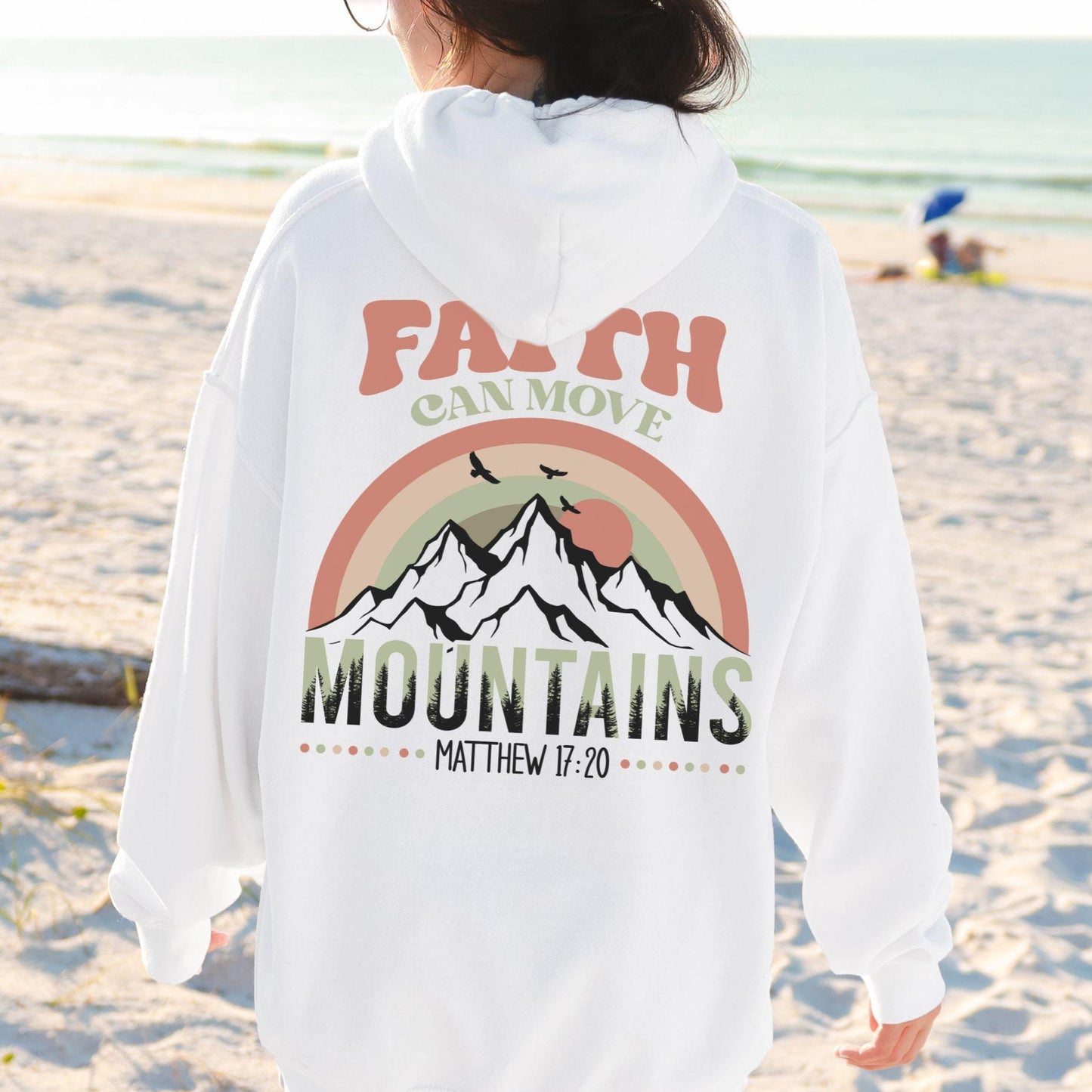 Faith Moves Mountains Hoodie V2