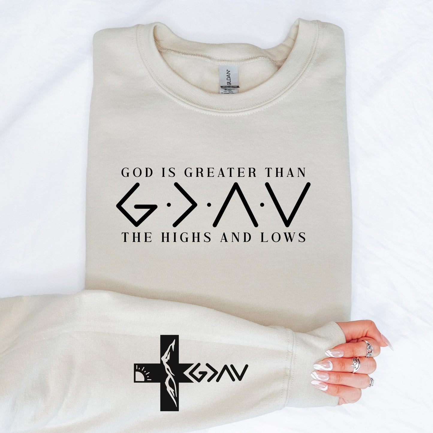 God is Greater Sweater V12