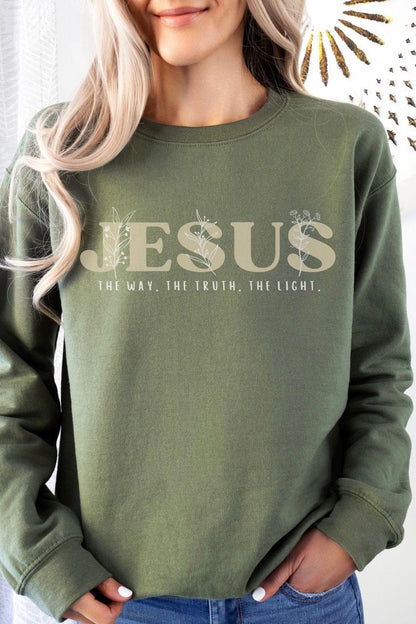 Jesus The Way Sweater New V2