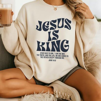 Jesus Is King Sweater V6