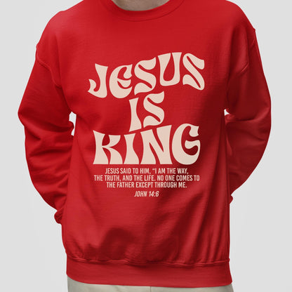 Jesus Is King Sweater V6
