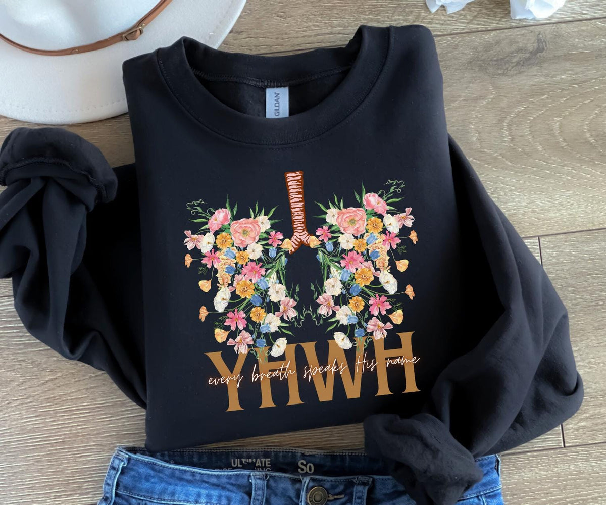 YHWH Lungs Sweatshirt