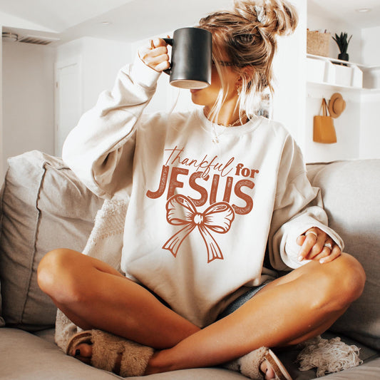 Thankful For Jesus Sweater V