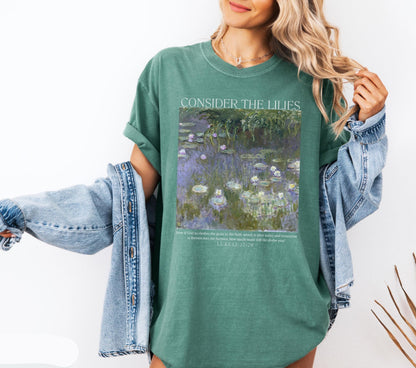 Consider The Lilies Christian Shirt
