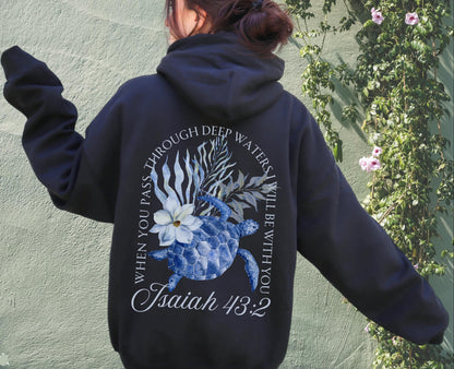Coastal Christian Sea Turtle Sweatshirt