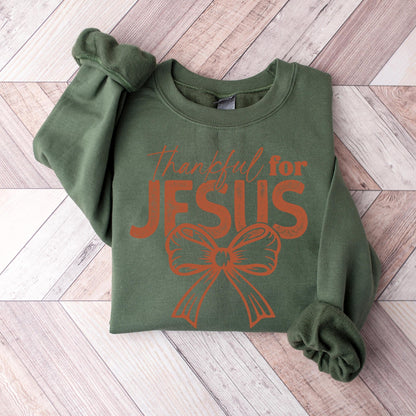 Thankful For Jesus Sweater V