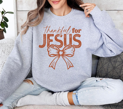 Thankful For Jesus Sweater V