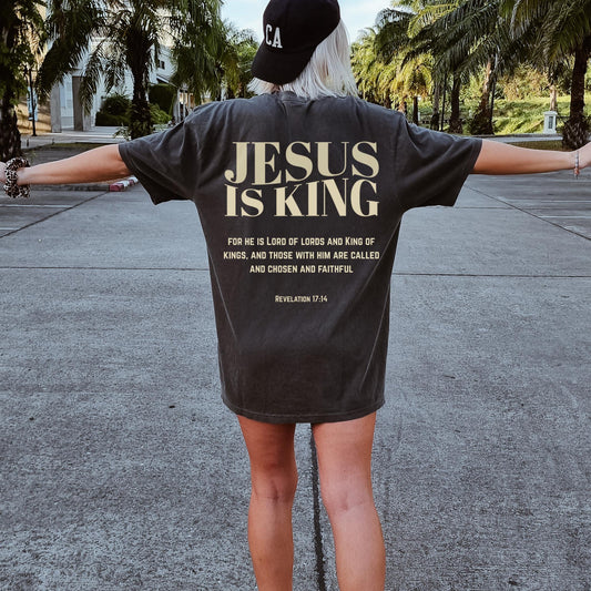 Jesus Is King Christian T-Shirt