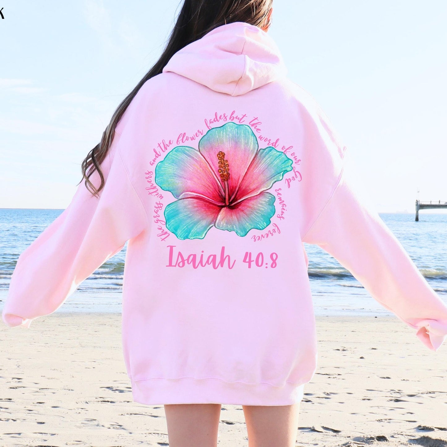 Hibiscus Christian Sweatshirt