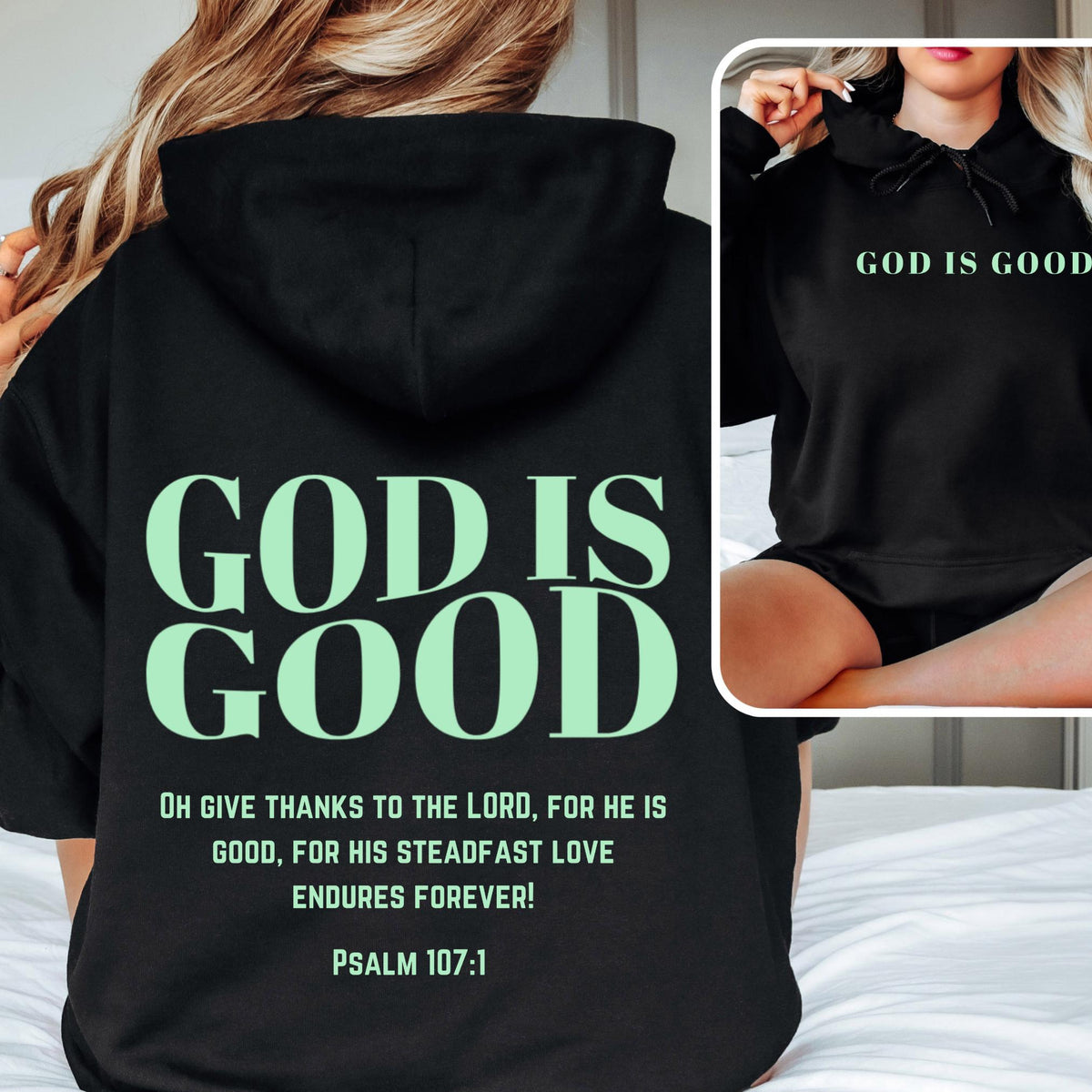 God Is Good Christian Hoodie