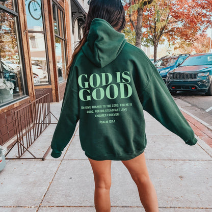 God Is Good Christian Hoodie