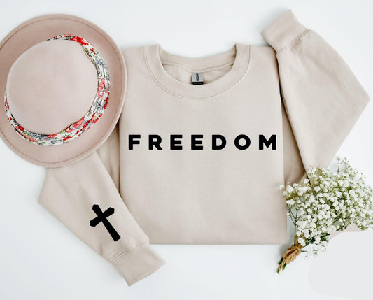 Freedom Cross Sweater
