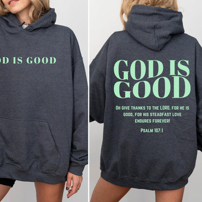 God Is Good Christian Hoodie