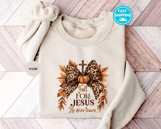 Fall For Jesus Sweatshirt