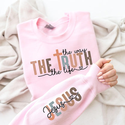 Jesus The Way Sweater New