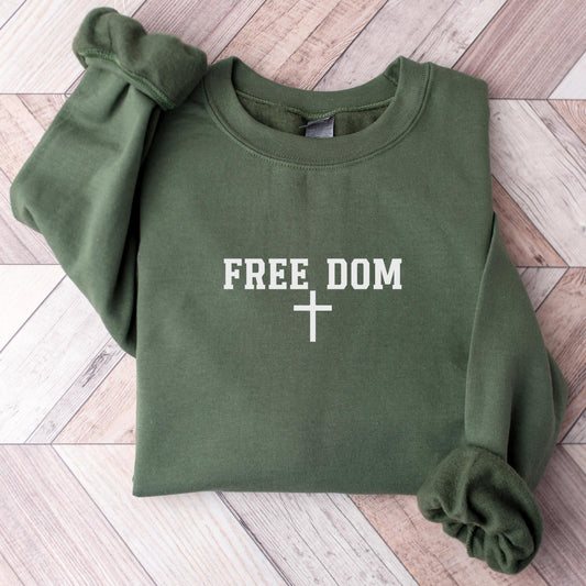 Freedom Cross Sweater V