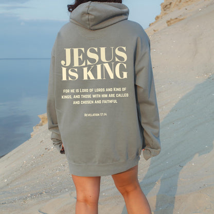 Jesus Is King Hoodie V7