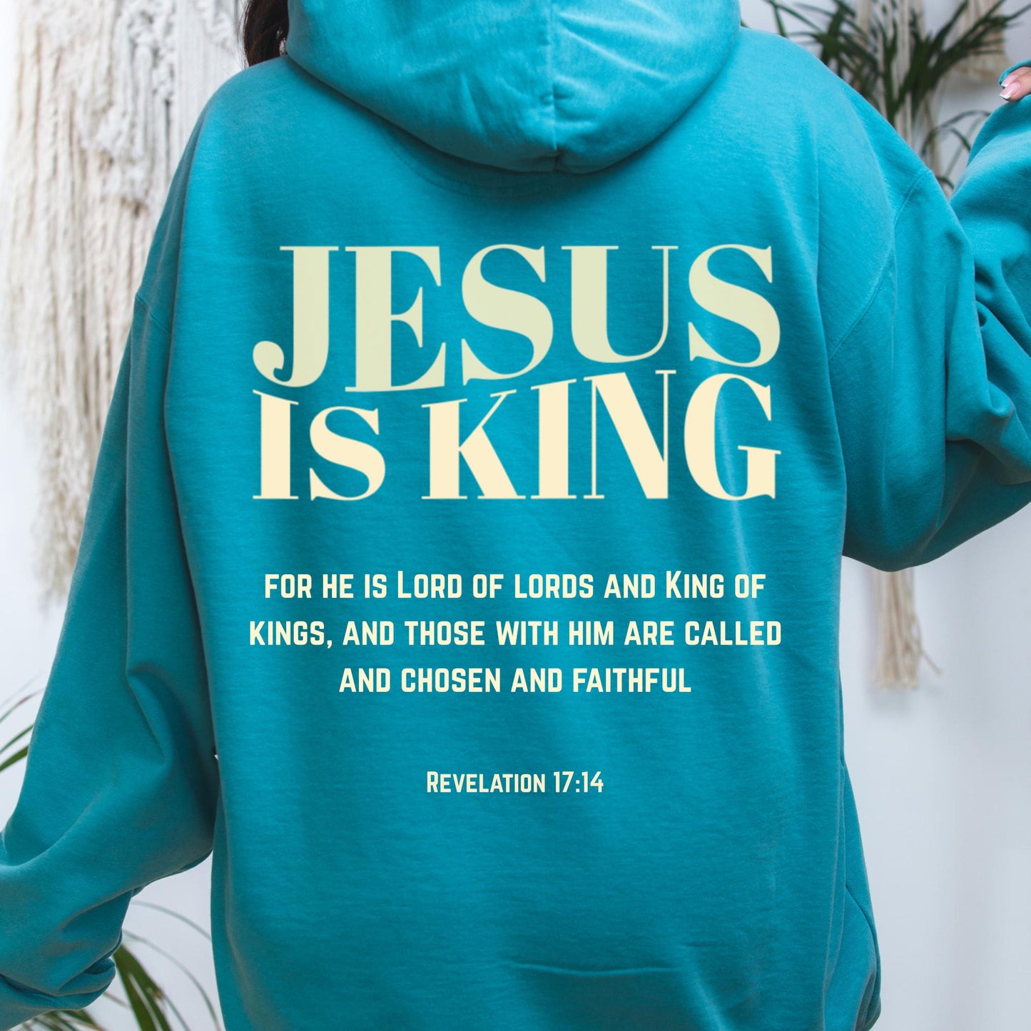 Jesus Is King Hoodie V7