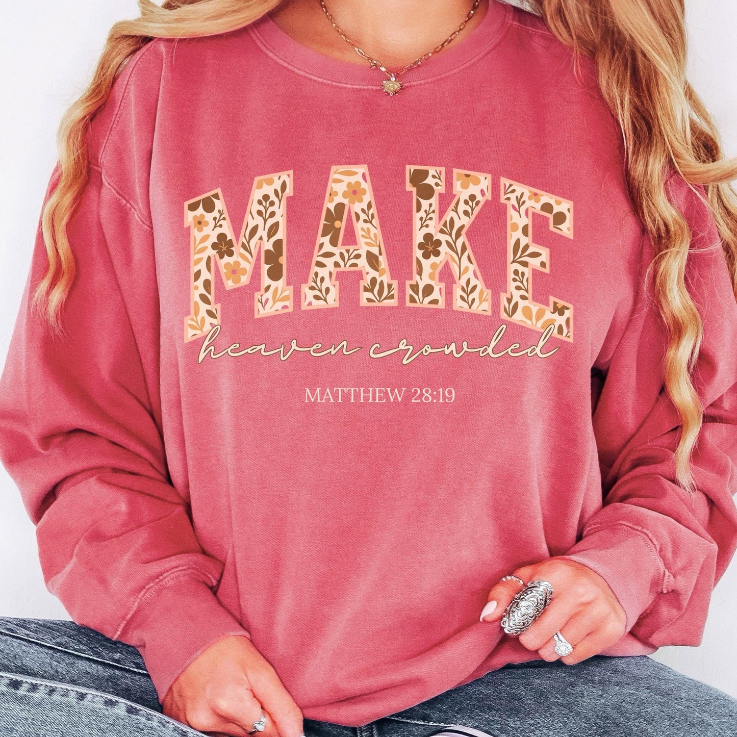 Make Heaven Crowded Sweater V12