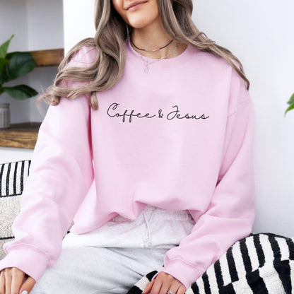 Coffee & Jesus Sweater V5