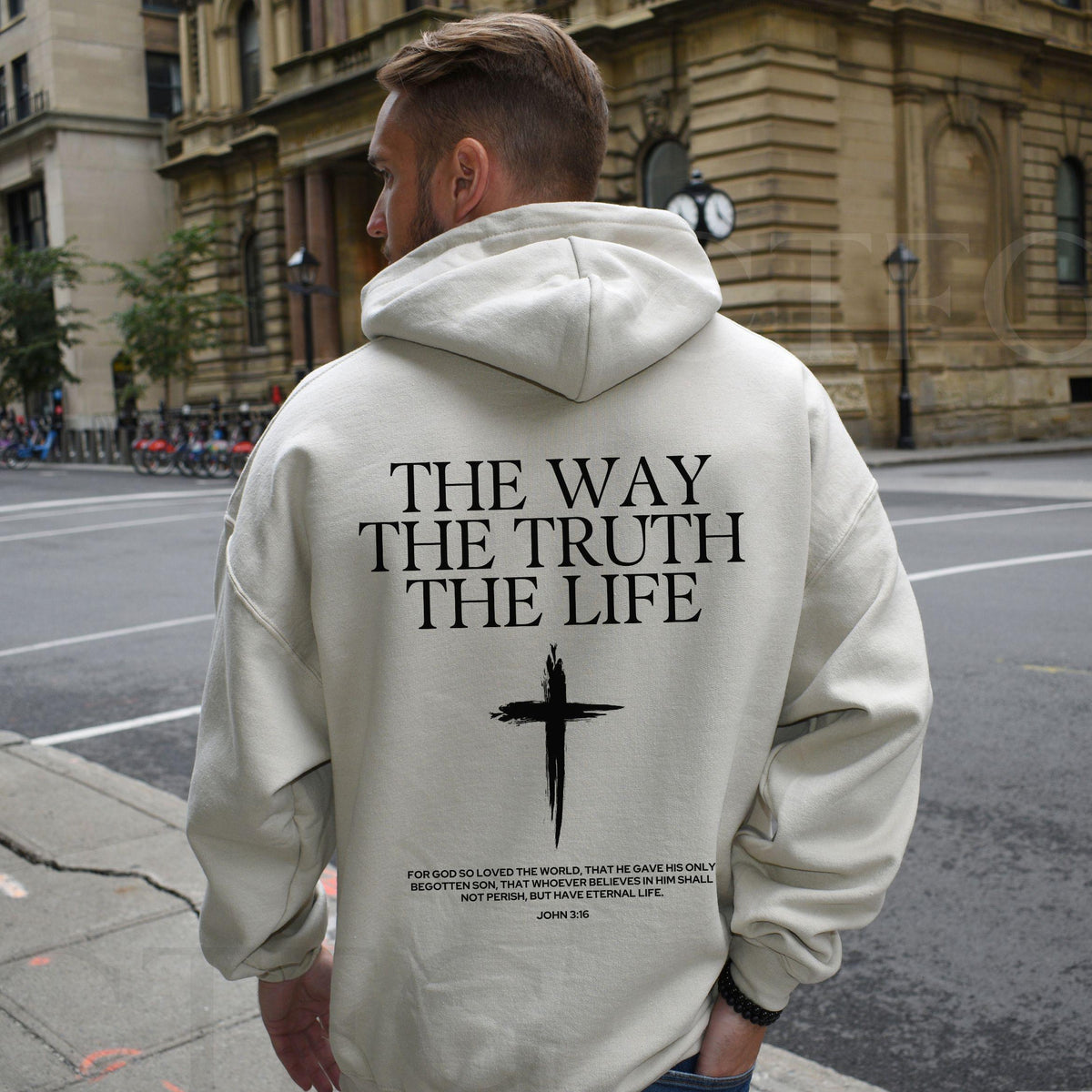 Christian Cross Hoodie