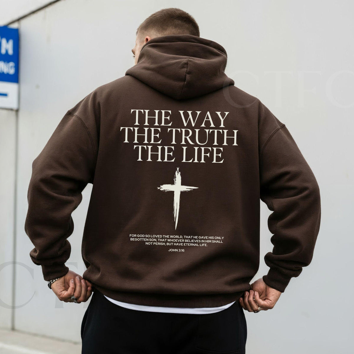 Christian Cross Hoodie