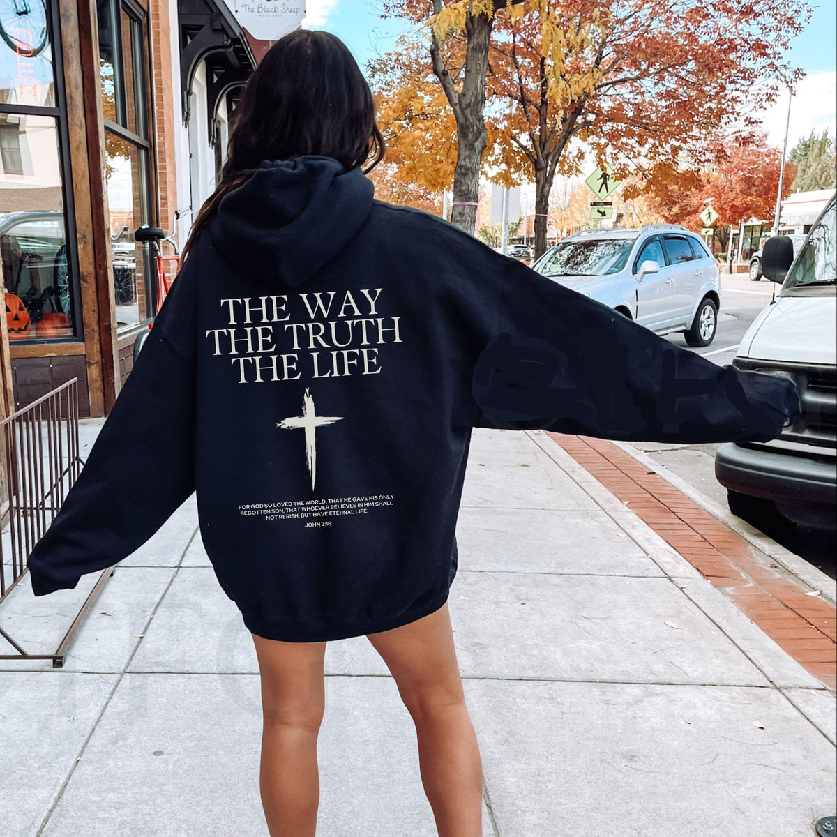 Christian Cross Hoodie