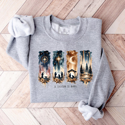 A Saviour Is Born Sweater