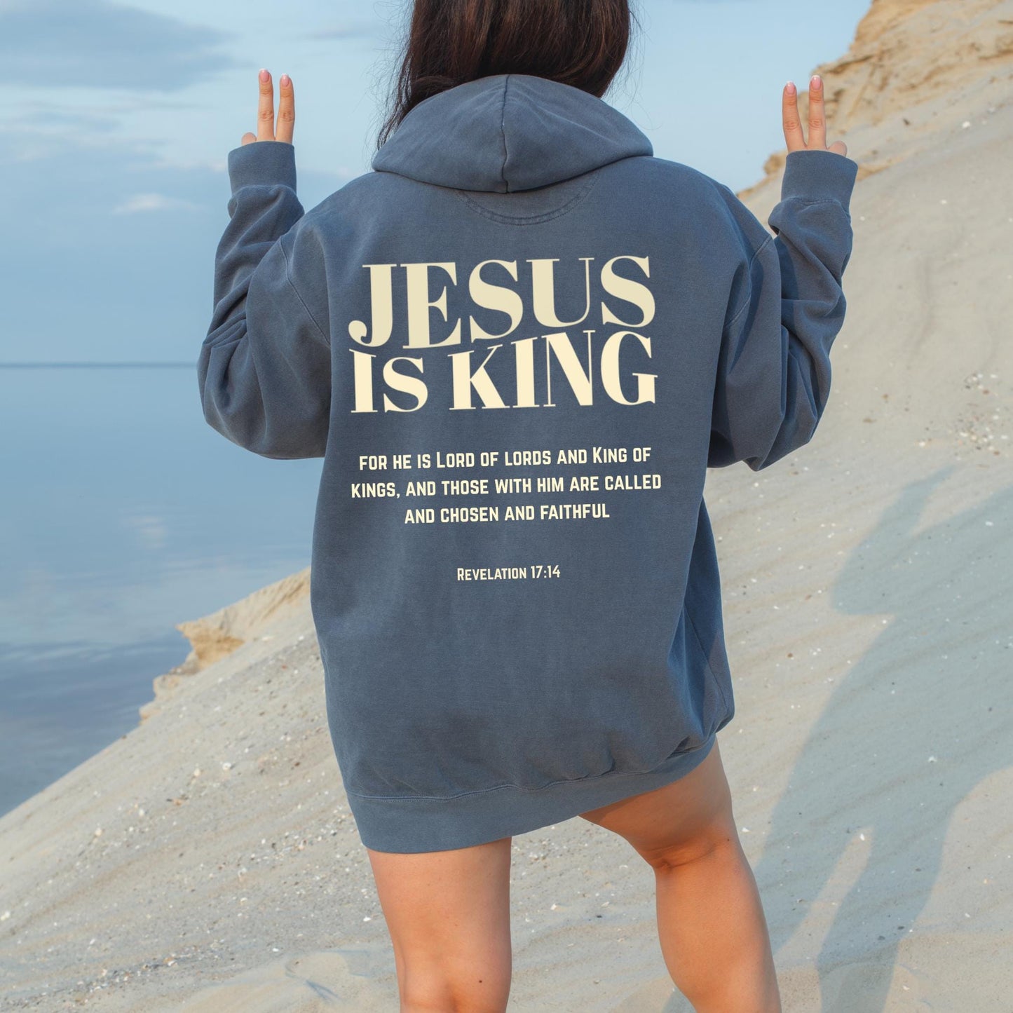Jesus Is King Hoodie V7