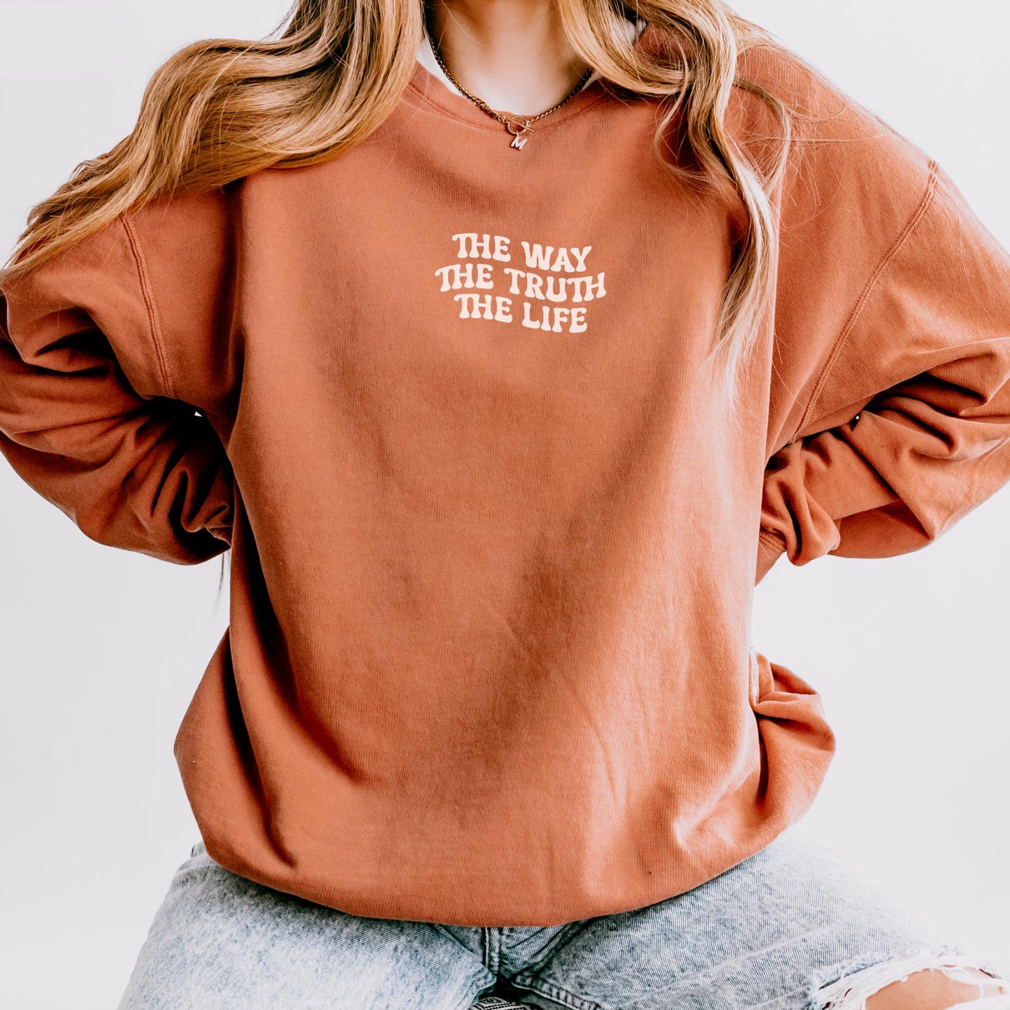 The Way The Truth The Life Sweater V2