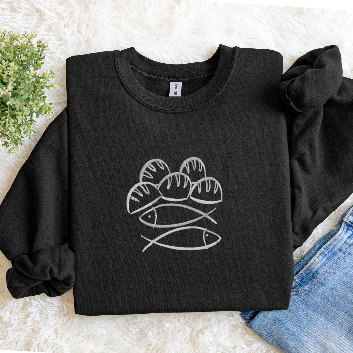 5 Loaves 2 Fishes Sweater