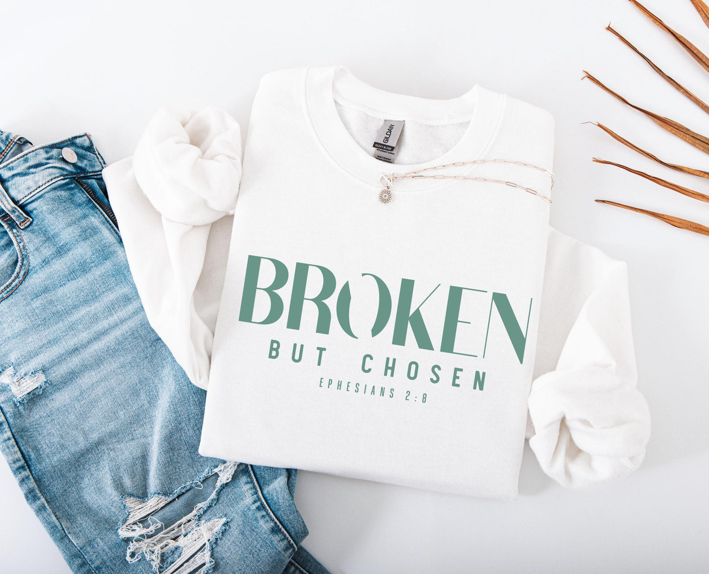 Broken but Chosen Sweater