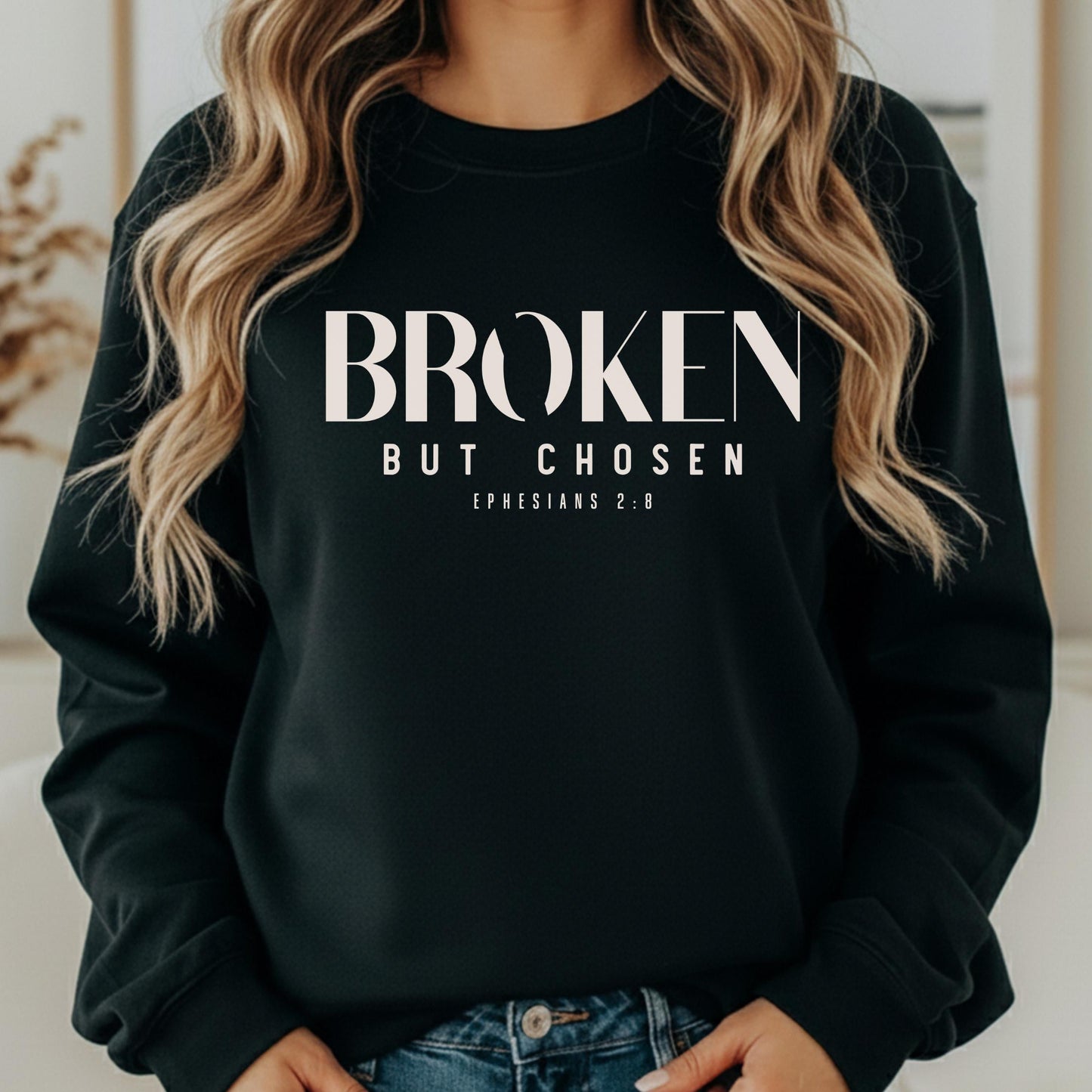 Broken but Chosen Sweater